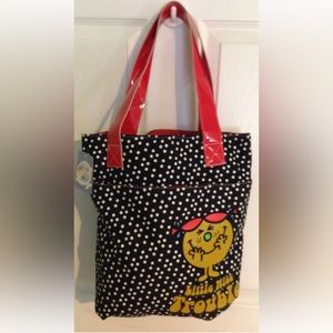 Little Miss Trouble Tote Bag New with Tags